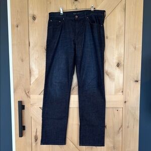 Mott & Bow Crosby Straight Men's Dark Blue Jeans